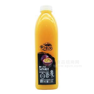 家鄉(xiāng)果園  百香果復合乳酸菌果汁飲料1.08L