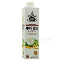 新启动 生榨椰汁 植物蛋白饮料 风味饮料1L