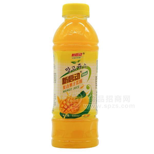 新启动 芒果汁复合果汁饮料590ml