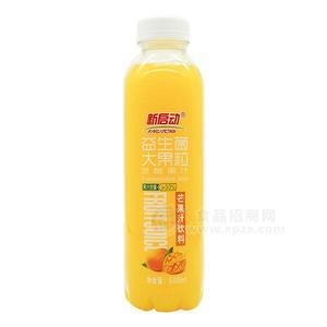 新启动 益生菌大果粒发酵芒果汁饮料500ml