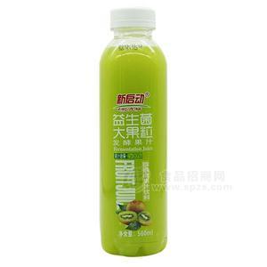 新啟動 益生菌 發(fā)酵果汁 獼猴桃果汁飲料 500ml