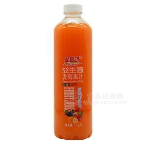 新启动 益生菌发酵果汁 果蔬汁饮料1.25L