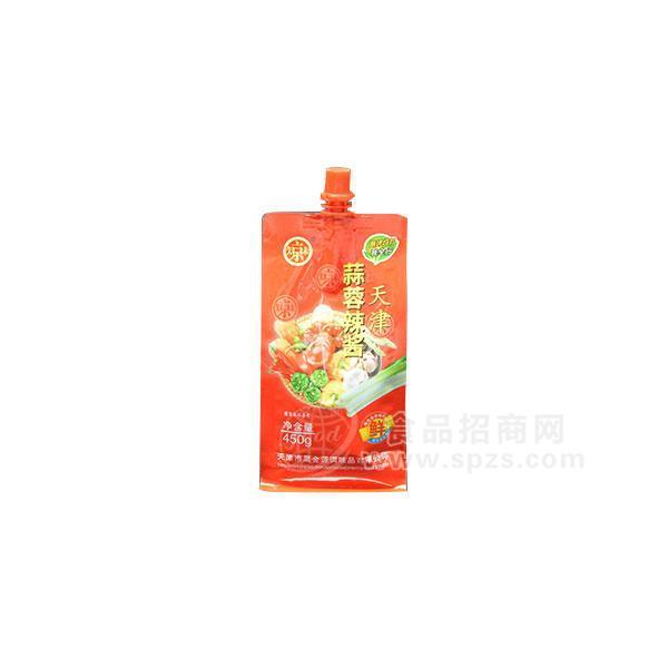 ·知京味蒜蓉辣酱450g 