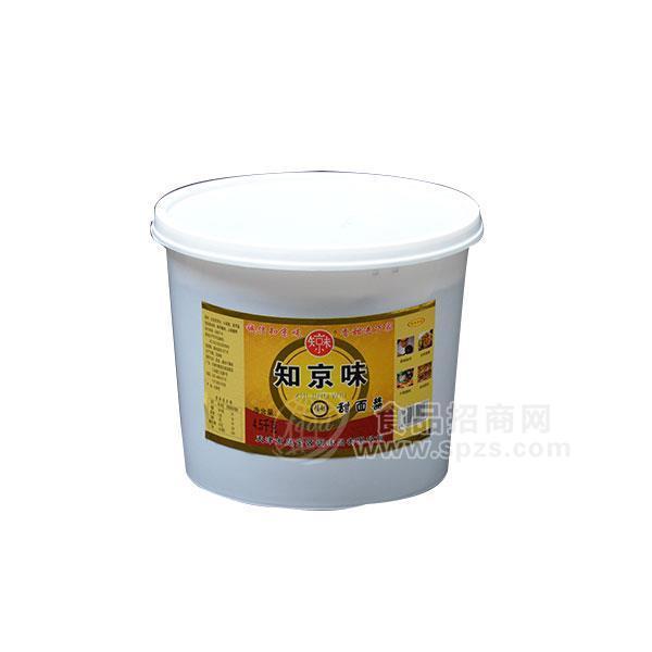 ·知京味桶装甜面酱招商 4.5kg 