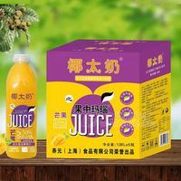 椰太奶 果中瑪瑙芒果味復(fù)合乳酸菌果汁飲料1.08Lx6瓶