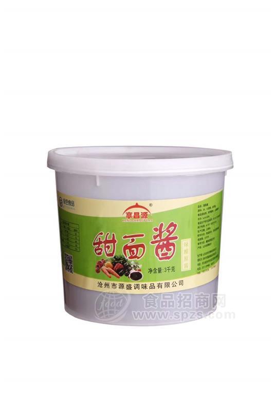 亨昌源牌3千克甜面酱（餐饮专用款）