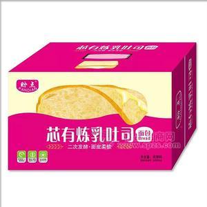 盼点 芯有炼乳吐司面包 招商