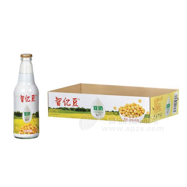 智亿豆 豆奶植物蛋白饮料招商 300mlx24瓶 