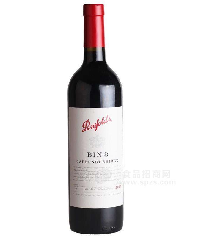 奔富Bin 8赤霞珠-西拉干紅葡萄酒招商