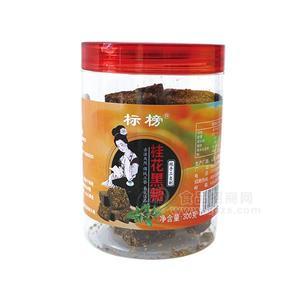 標榜 桂花黑糖 手工黑糖300g