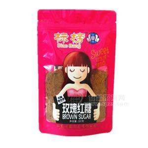 標(biāo)榜 玫瑰紅糖300g