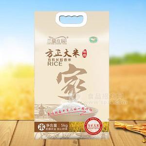 兰鼎庄园  方正大米有机长粒香米5kg