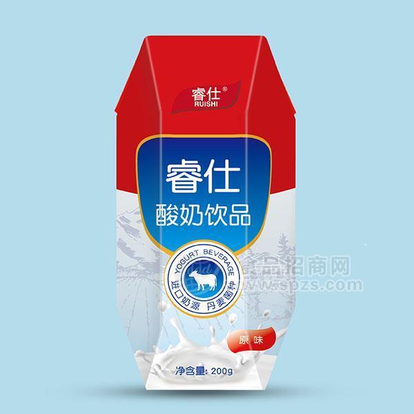 睿仕 原味酸奶  發(fā)酵型酸奶200g