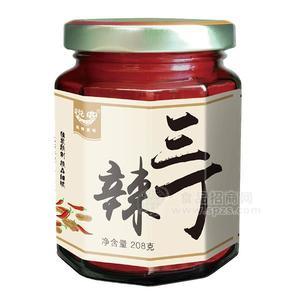 悅客 辣椒醬  調(diào)味品 208g