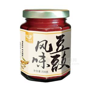 悅客 風(fēng)味豆豉醬 調(diào)味品208g