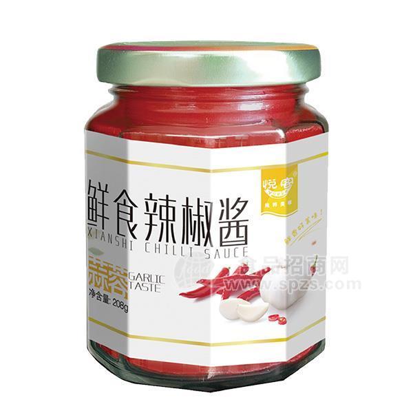 悅客 鮮食麻辣醬 調(diào)味品 208g