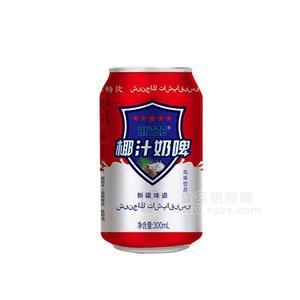 HNTZB椰汁奶啤风味饮品招商300ml