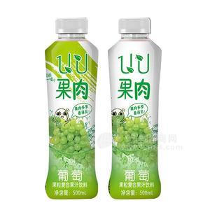 葡萄果粒復(fù)合果汁飲料招商 500ml