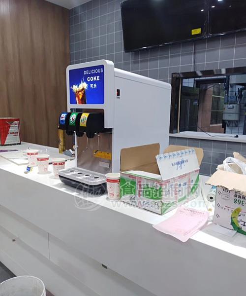 汉堡店可乐机价格 可乐气压调试视频有图有真相