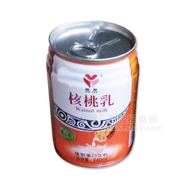 信友 蜂蜜味核桃乳240ml