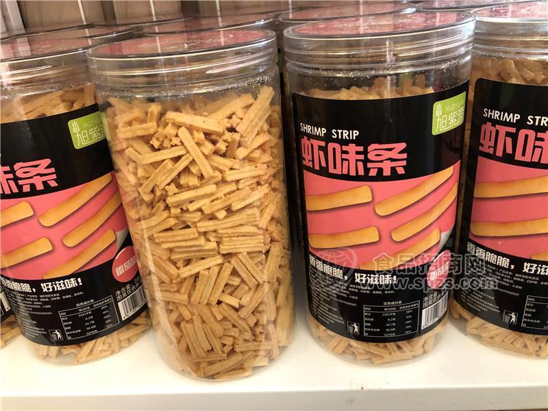 旭紫源 蝦味條 膨化食品蝦條（番茄味） 260克