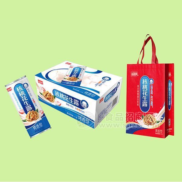 益和源核桃花生露罐箱复合植物蛋白饮料招商手提袋
