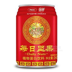 正劲 每日坚果 植物蛋白饮料240ml