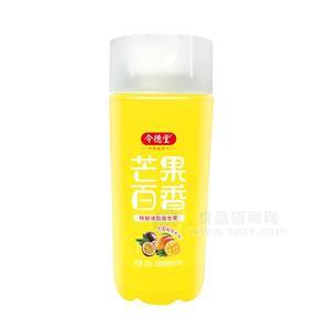 令德堂 芒果百香果 復(fù)合果汁飲料 芒果汁 百香果汁 復(fù)合果汁飲料招商批發(fā)  420ml