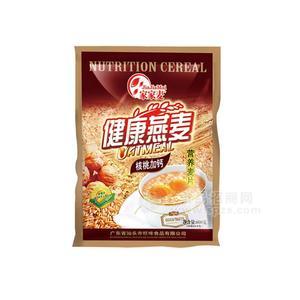 家家麦600g健康燕麦核桃加钙燕麦片