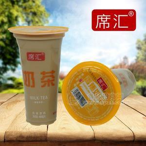 席汇 果粒多多奶茶饮料 香蕉奶茶400ml