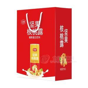 京智源 植物蛋白飲料 堅(jiān)果核桃露 禮盒招商