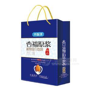 京智源 杏福原漿 植物蛋白飲料 精品杏仁露 手提袋裝240mlx20罐