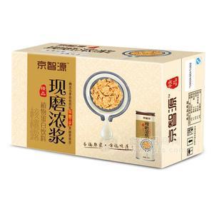京智源 现磨浓浆 核桃露 植物蛋白饮料 箱装饮料招商240mlx20罐