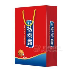 好鹿 果仁核桃露 植物蛋白飲料 禮盒飲料招商 手提袋