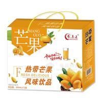 參養(yǎng)道 熱帶芒果風味飲品 芒果汁飲料禮盒250mlx12盒