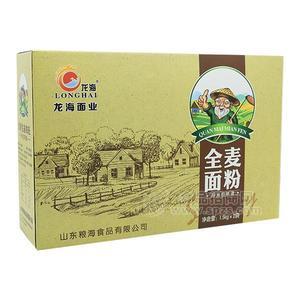 龍海 全麥面粉 糧食招商1.5kgx2袋