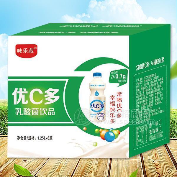 味乐菽 优C多乳酸菌风味饮品1.25Lx6