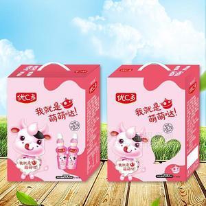 优C多 草莓味乳酸菌 儿童饮品