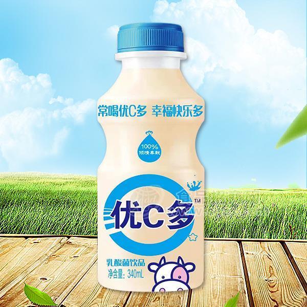 优C多 乳酸菌风味饮料340ml