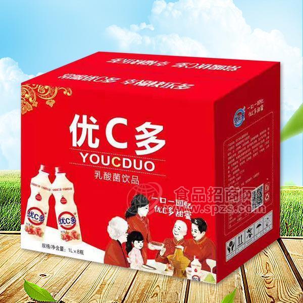 优C多 乳酸菌风味饮料 乳饮料