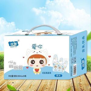 庆耀 原味乳酸菌 儿童乳饮料200mlx24