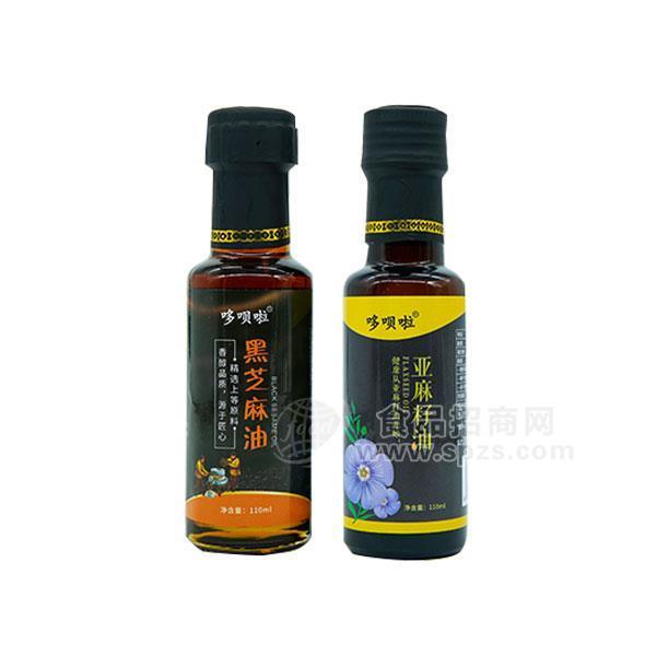 寶寶食品 哆唄啦  黑芝麻油 香油 亞麻籽油 食用油 110ml