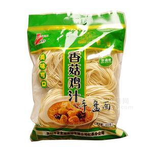 金杞 香菇鸡汁手盘面 挂面招商400g
