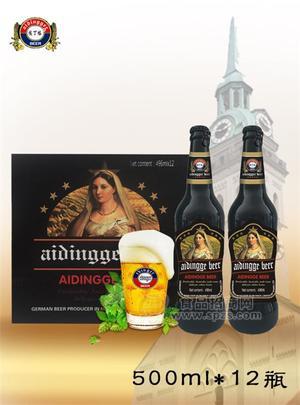 德国慕尼黑埃丁格精酿啤酒500毫升瓶