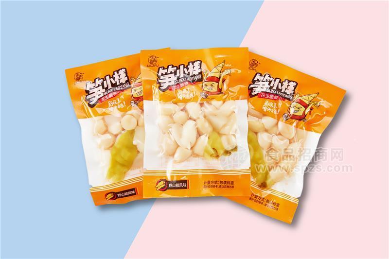 乐吉福笋小样泡椒花生脆笋即食零食下饭菜散装称重下酒招商休闲食品