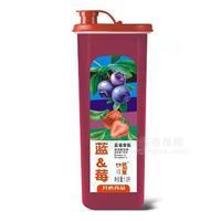 愛加壹 藍莓草莓 益生菌發(fā)酵復合果汁 1.5L