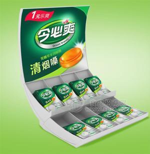 今必爽 无糖 天然植物糖果 （收银台糖果新品类/操作简单/高流通）