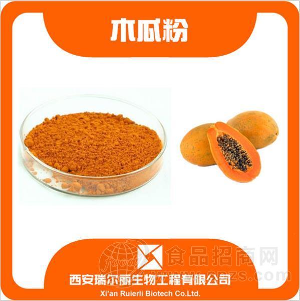 木瓜粉产地货源 木瓜提取物木瓜速溶粉 可定制西安瑞尔丽现货包邮