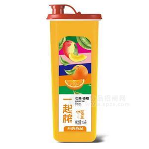 爱加壹 芒果香橙复合果汁饮料1.5L