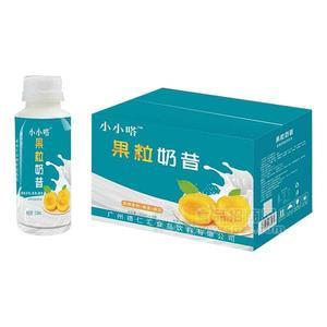 小小嗒 果粒奶昔飲料 乳飲料招商 黃桃果粒+燕麥+酸奶310mlx15瓶